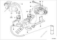 Fuel tank breath.valve/disturb.air valve for BMW L7 1998