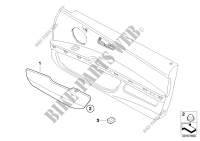 Hinged compartment for BMW 320i 2009