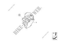 Ignition lock of remote control for BMW 535d 2004