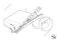Individual folding compartment, leather for BMW 330i 2001