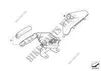 Individual handbrake lever and cover for BMW Z8 1998