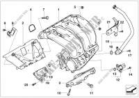 Intake manifold system for BMW X1 18i 2008