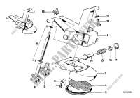Lubrication system/Oil pump with drive for BMW 320i 1986