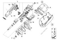 Manually adjust. steering column for BMW X3 1.8d 2009