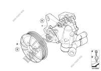 Power Steering Pump/Active steering for BMW 525i 2005