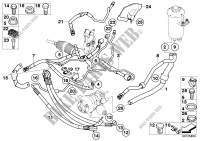 Power steering/oil pipe/dynamic drive for BMW 760Li 2005