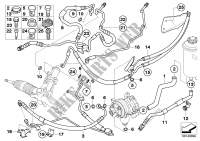 Power steering/oil pipe/dynamic drive for BMW 630i 2006