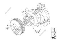 Power steering pump/Dynamic Drive for BMW 630i 2004