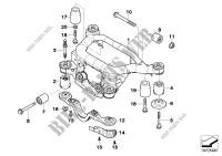 Rear axle carrier for BMW 316i 2001