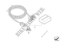 Retrofit, auxiliary connection for BMW 320i 2001