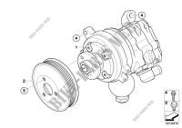 Steering pump/Dynamic Drive/Active steer for BMW 630i 2004