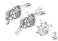 Switch cluster steering column for BMW X6 M50dX 2011