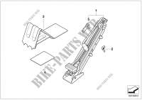 Tool kit/Lifting jack for BMW 525i 2000