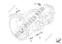 Transmission mounting parts for BMW 330i 2008