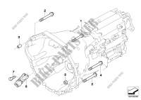 Transmission mounting parts for BMW 650i 2006