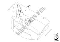 Window lifter switch, rear for BMW 525d 2003