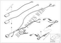 Wiring harnesses,folding top and hardtop for BMW 325Ci 2000