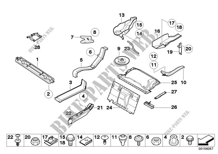 Various body parts for BMW 760Li 2005