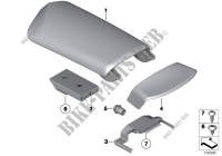 Armrest, centre console for BMW Z4 35is 2009