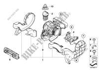 Blower rear for BMW X6 35dX 2007