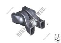 Blower rear for BMW 528i 2010