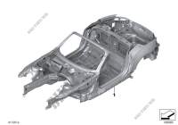 Body skeleton for BMW Z4 18i 2012