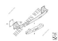 Carrier, rear for BMW X6 40dX 2009