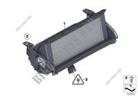 Central information display for BMW Z4 35is 2009