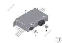 Control unit cam based driver supp. sys for BMW 520d 2009