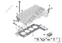 Cylinder head attached parts for BMW 320d 2008