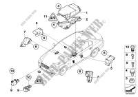 Electric parts, airbag for BMW M5 2003