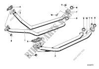 Exhaust pipe front for BMW 735i 1982