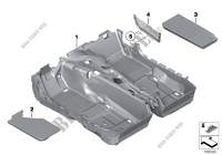 Floor covering for BMW Z4 35is 2009