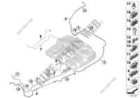 Fuel pipes / Mounting Parts for BMW X6 35iX 2014