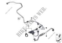 Fuel tank breather valve for BMW X6 35iX 2014
