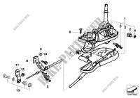 Gear shift parts, automatic gearbox for BMW 728i 1995
