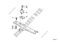 Gearbox suspension for BMW 528 1976
