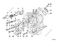 Getrag 240 inner gear shifting parts for BMW 518 1981