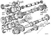 Getrag 265/6 gearset parts for BMW 728iS 1982