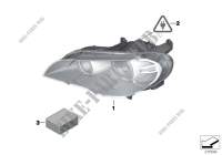 Headlight for BMW X5 40iX 2012