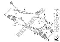 Hydro steering box for BMW 545i 2002
