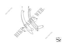 Indiv. pull handle, leather, door rear for BMW X6 30dX 2009