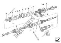 Individual transmission parts for BMW 1602 1973