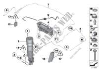 Levell.device, air spring and ctrl unit for BMW 750i 2011