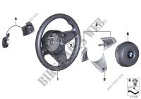 M sport st.wheel,airbag,multif./paddles for BMW Z4 18i 2012