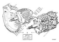 Manual gearbox for BMW 728iS 1981