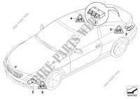 Park Distance Control (PDC) for BMW 650i 2005