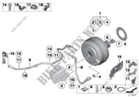 Power brake unit depression for BMW 330d 2008