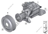 Power steering pump for BMW 650i 2014