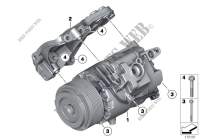 RP air conditioning compressor for BMW X6 35iX 2007
